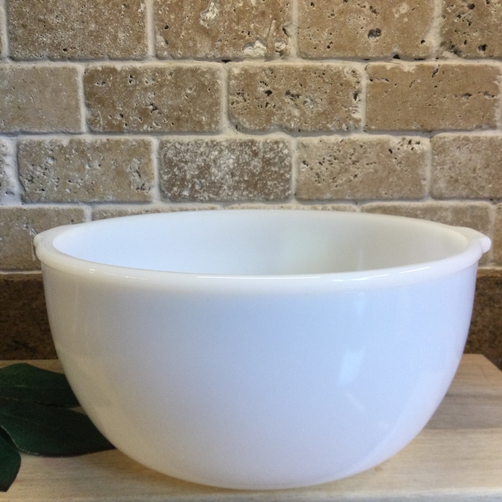 Vintage Sunbeam Glasbake Large Mixing Bowl